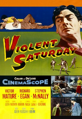 Sensation am Sonnabend, Stephen McNally,Lee Marvin,Victor Mature,Richard Egan,Virginia Leith,Tommy Noonan,Margaret Hayes,Maggie Hayes,J. Carrol Naish,Sylvia Sidney