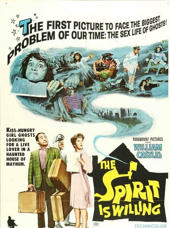 The Spirit Is Willing, Sid Caesar,Vera Miles,Barry Gordon,John McGiver,Cass Daley,Ricky Cordell,Mary Wickes,Jesse White,Robert Donner,Nestor Paiva