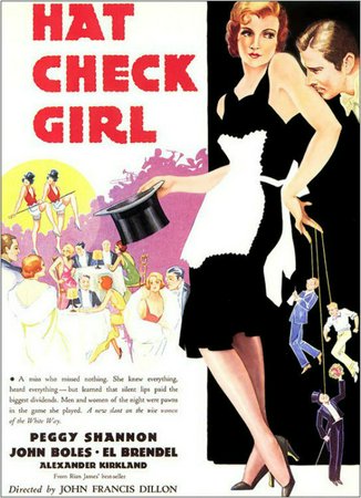 Hat Check Girl, Richard Carle,Betty Elliott,Sally Eilers,Ben Lyon,Henry Armetta,Noel Madison,Purnell Pratt,Ginger Rogers,Harvey Clark,Joyce Compton