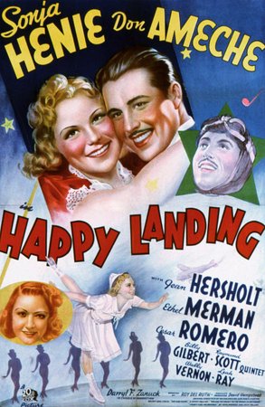 Die Eiskönigin, Sonja Henie,Don Ameche,Ethel Merman,César Romero,Jean Hersholt,Billy Gilbert,Wally Vernon,El Brendel,Marcelle Corday,Joseph Crehan