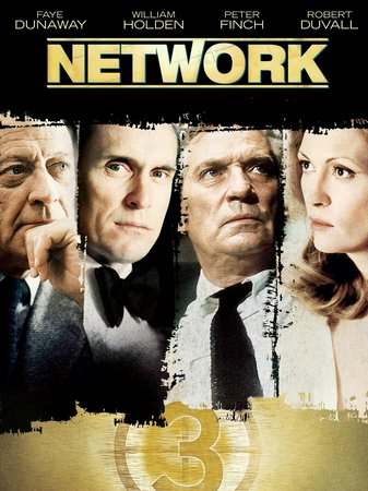 Network, Peter Finch, Faye Dunaway, William Holden, Robert Duvall, Wesley Addy, Ned Beatty, Beatrice Straight, Arthur Burghardt, Bill Burrows, John Carpenter