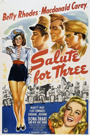 Salute for Three, Betty Jane Rhodes,Betty Rhodes,Macdonald Carey,Cliff Edwards,Dona Drake,Marty May,Minna Gombell,Charles Smith,Charles Williams,Doodles Weaver