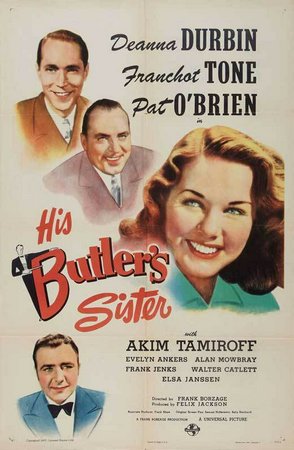 Die Stubenfee, Deanna Durbin,Franchot Tone,Evelyn Ankers,Elsa Janssen,Walter Catlett,Akim Tamiroff,Alan Mowbray,Frank Jenks,Sig Arno,Franklin Pangborn