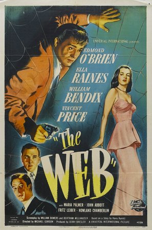 Das Netz, Edmond O'Brien,Vincent Price,Ella Raines,William Bendix,Maria Palmer,John Abbott,Fritz Leiber,Howland Chamberlin,Tito Vuolo,Wilton Graff