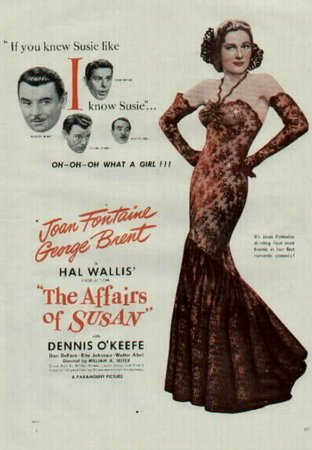 Oh, Susanne!, Joan Fontaine,George Brent,Dennis O'Keefe,Don DeFore,Rita Johnson,Walter Abel,Gig Young,Mary Field,Francis Pierlot,Frances Pieriot