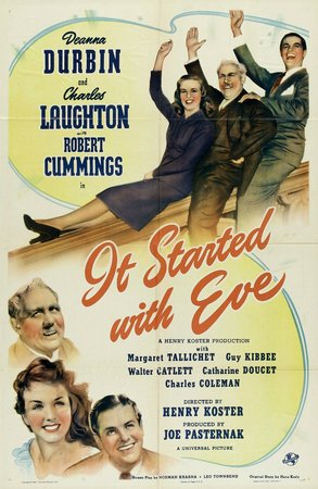 Die ewige Eva, Deanna Durbin,Charles Laughton,Robert Cummings,Margaret Tallichet,Guy Kibbee,Catharine Doucet,Walter Catlett,Charles Coleman,Leonard Elliott,Irving Bacon