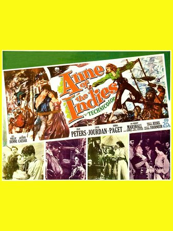 Die Piratenkönigin, Jean Peters,Louis Jourdan,Debra Paget,Herbert Marshall,Thomas Gomez,James Robertson Justice,Francis Pierlot,Sean McClory,Holmes Herbert,Byron Nelson