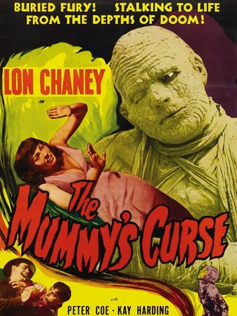 The Mummy's Curse, Lon Chaney Jr.,Lon  Chaney,Virginia Christine,Peter Coe,Kay Harding,Dennis Moore,Martin Kosleck,Kurt Katch,Addison Richards,Holmes Herbert