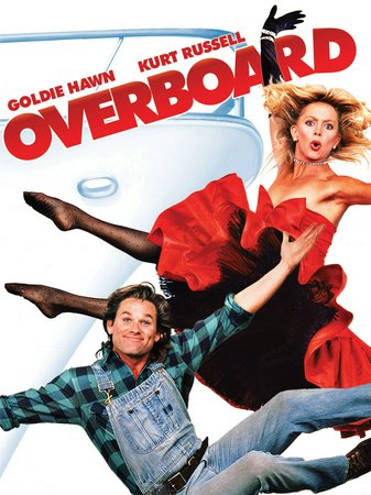 Overboard, Goldie Hawn, Kurt Russell, Edward Herrmann, Katherine Helmond, Roddy McDowall, Jared Rushton, Jeffrey Wiseman, Brian Price, Jamie Wild, Frank Campanella