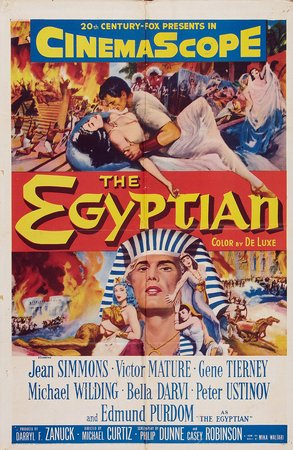 Sinuhe, der Ägypter, Edmund Purdom,Jean Simmons,Victor Mature,Gene Tierney,Michael Wilding,Bella Darvi,Peter Ustinov,Judith Evelyn,Henry Daniell,John Carradine