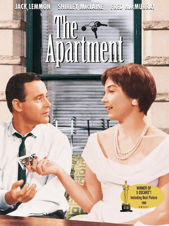 Das Appartement, Jack Lemmon,Shirley MacLaine,Fred MacMurray,Ray Walston,Jack Kruschen,Joan Shawlee,Edie Adams,Hope Holiday,Johnny Seven,Naomi Stevens