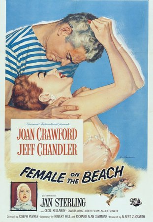 Das Haus am Strand, Joan Crawford,Jeff Chandler,Jan Sterling,Cecil Kellaway,Judith Evelyn,Charles Drake,Natalie Schafer,Stuart Randall,Marjorie Bennett,Romo Vincent
