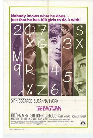 Der mysteriöse Mr. Sebastian, Dirk Bogarde,Susannah York,Lilli Palmer,John Gielgud,Margaret Johnston,Nigel Davenport,John Ronane,Susan Whitman,Ann Beach,Ann Sidney