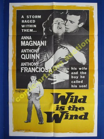 Wild ist der Wind, Anthony Quinn,Anna Magnani,Anthony Franciosa,Dolores Hart,Lili Valenty,James Flavin,Joseph Calleia,Dick Ryan,Joseph Vitale,Iphigenie Castiglioni