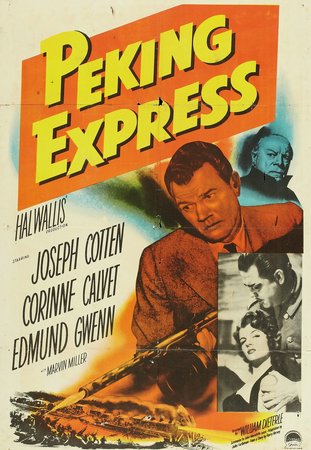 Peking-Express, Corinne Calvet,Joseph Cotten,Edmund Gwenn,Marvin Miller,Benson Fong,Soo Yong,Robert W. Lee,Gregory Gaye,Victor Sen Yung,Peter Chong
