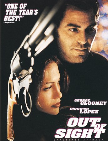 Out of Sight, George Clooney,Jennifer Lopez,Ving Rhames,Don Cheadle,Dennis Farina,Albert Brooks,Steve Zahn,Isaiah Washington,Michael Keaton,Nancy Allen