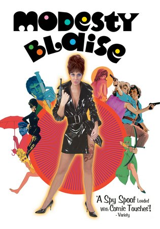 Modesty Blaise - Die tödliche Lady, Monica Vitti, Dirk Bogarde, Terence Stamp, Harry Andrews, Michael Craig, Clive Revill, Alexander Knox, Rossella Falk, Scilla Gabel, Michael Chow