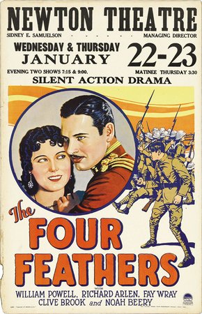 Vier Federn, Richard Arlen,Fay Wray,Clive Brook,William Powell,Theodore VonEltz,Theodor Von Eltz,Zack Williams,Noble Johnson,Philippe DeLacy,E.J. Ratcliffe