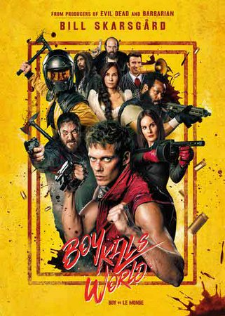 Boy Kills World, Bill Skarsgård,Jessica Rothe,Michelle Dockery,Brett Gelman,Isaiah Mustafa,Yayan Ruhian,Cameron Crovetti,Nicholas Crovetti,Quinn Copeland,Andrew Koji
