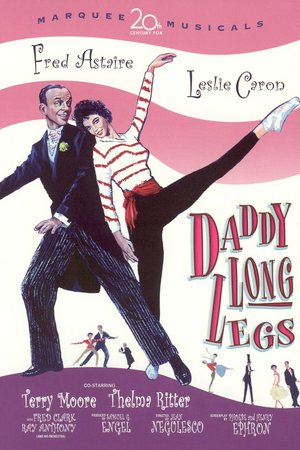 Daddy Langbein, Fred Astaire,Leslie Caron,Terry Moore,Thelma Ritter,Fred Clark,Charlotte Austin,Larry Keating,Kathryn Givney,Kelly Brown,Sara Shane
