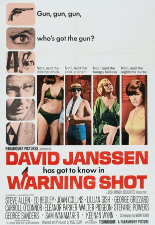 Der Todesschuß, David Janssen,George Grizzard,George Sanders,Joan Collins,Ed Begley,Keenan Wynn,Sam Wanamaker,Lillian Gish,Stefanie Powers,Eleanor Parker