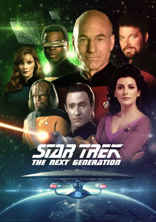 Raumschiff Enterprise: Das nächste Jahrhundert (Tv Series), Patrick Stewart, Brent Spiner, Jonathan Frakes