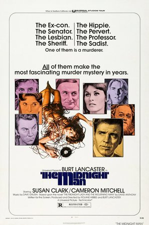 Der Mitternachtsmann, Burt Lancaster,Susan Clark,Cameron Mitchell,Morgan Woodward,Harris Yulin,Robert Quarry,Joan Lorring,Lawrence Dobkin,Ed Lauter,Mills Watson