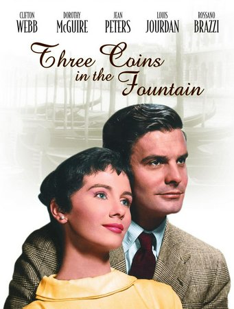 Drei Münzen im Brunnen, Dorothy McGuire,Clifton Webb,Jean Peters,Louis Jourdan,Maggie McNamara,Rossano Brazzi,Howard St. John,Kathryn Givney,Cathleen Nesbitt,Vincent Padula