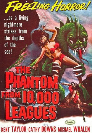 The Phantom from 10,000 Leagues, Kent Taylor,Cathy Downs,Michael Whalen,Helene Stanton,Phillip Pine,Rodney Bell,Pierce Lyden,Vivi Janiss,Michael Garth