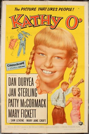 Kathy O', Dan Duryea,Jan Sterling,Patty McCormack,Mary Fickett,Sam Levene,Mary Jane Croft,Ricky Kelman,Ainslie Pryor,Barney Phillips,Mel Leonard