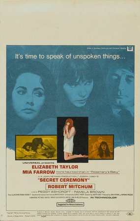 Die Frau aus dem Nichts, Elizabeth Taylor,Mia Farrow,Robert Mitchum,Peggy Ashcroft,Pamela Brown,Michael Strong,Robert Douglas