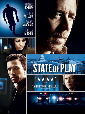 State of Play, Russell Crowe,Ben Affleck,Rachel McAdams,Helen Mirren,Robin Wright Penn,Jason Bateman,Harry Lennix,Michael Weston,Jeff Daniels,Michael Berresse