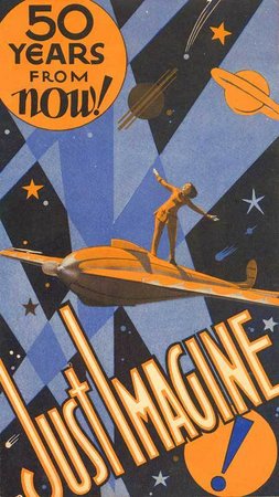 Just Imagine, Maureen O'Sullivan,El Brendel,John Garrick,Frank Albertson,Marjorie White,Hobart Bosworth,Kenneth Thomson,Ken Thomson,Wilfred Lucas,Mischa Auer
