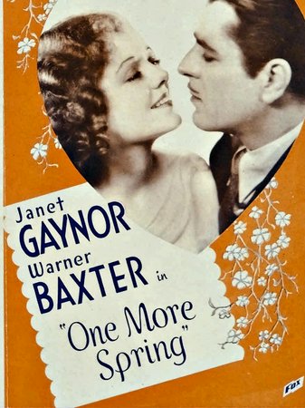 One More Spring, Janet Gaynor,Warner Baxter,Jane Darwell,Walter Woolf King,Walter King,Roger Imhof,Grant Mitchell,Lee Kohlmar,Stepin Fetchit,Dick Foran