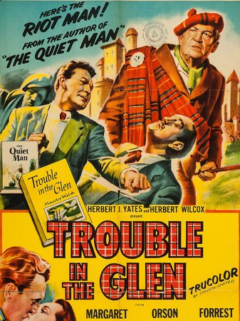 Trouble in the Glen, Orson Welles,Margaret Lockwood,Forrest Tucker,Victor McLaglen,John McCallum,Janet Barrow,Eddie Byrne,Dorothea Dell,Albert Chevalier,Archie Duncan
