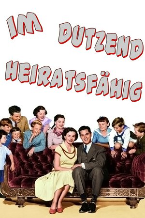 Im Dutzend heiratsfähig, Myrna Loy,Jeanne Crain,Jeffrey Hunter,Edward Arnold,Debra Paget,Robert Arthur,Barbara Bates,Hoagy Carmichael,Verna Felton,Roddy McCaskill