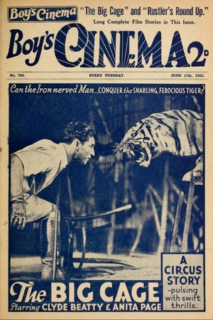 The Big Cage, Clyde Beatty,Anita Page,Andy Devine,Vince Barnett,Raymond Hatton,Wallace Ford,Mickey Rooney,Reginald Barlow