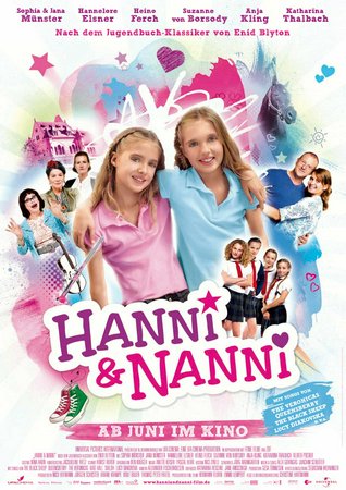 Hanni & Nanni, Jana Münster,Sophia Münster,Hannelore Elsner,Heino Ferch,Anja Kling,Katharina Thalbach,Sophia Thomalla,Suzanne von Borsody,Oliver Pocher,Aleen Jana Kötter