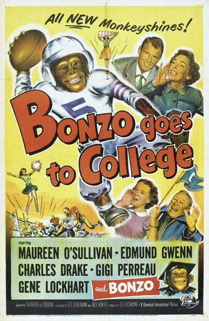 Bonzo Goes to College, Maureen O'Sullivan,Charles Drake,Edmund Gwenn,Gigi Perreau,Gene Lockhart,Irene Ryan,Guy Williams,John Miljan,David Janssen,Jerry Paris