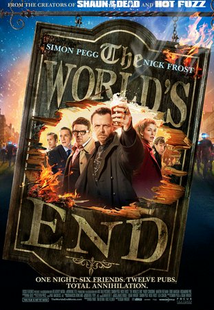 The World's End, Simon Pegg,Nick Frost,Paddy Considine,Martin Freeman,Eddie Marsan,Rosamund Pike,Thomas Law,Zachary Bailess,Jasper Levine,James Tarpey