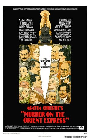 Mord im Orient-Express, Albert Finney,Lauren Bacall,Ingrid Bergman,Sean Connery,Martin Balsam,Jacqueline Bisset,Jean-Pierre Cassel,John Gielgud,Wendy Hiller,Anthony Perkins