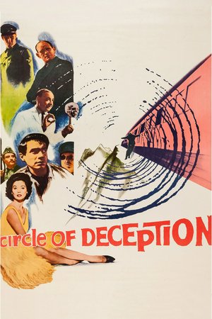 Circle of Deception, Bradford Dillman, Suzy Parker, Harry Andrews, Paul Rogers, John Welsh, Robert Stephens, A.J. Brown, Martin Boddey, Charles Lloyd Pack, Ronald Allen
