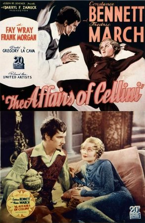 The Affairs of Cellini, Fredric March,Constance Bennett,Frank Morgan,Fay Wray,Vince Barnett,Jessie Ralph,Louis Calhern,Jay Eaton,Paul Harvey,Jack Rutherford