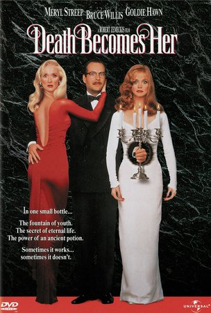 Der Tod steht ihr gut, Meryl Streep,Goldie Hawn,Bruce Willis,Isabella Rossellini,Ian Ogilvy,Adam Storke,Nancy Fish,Sydney Pollack,Alaina Reed Hall,Mary Ellen Trainor