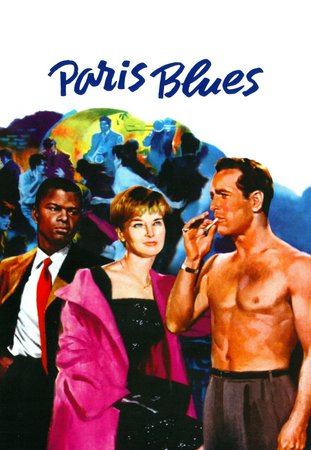 Paris Blues, Paul Newman, Joanne Woodward, Sidney Poitier, Louis Armstrong, Diahann Carroll, Serge Reggiani, Barbara Laage, Marie Versini, Moustache, Aaron Bridgers