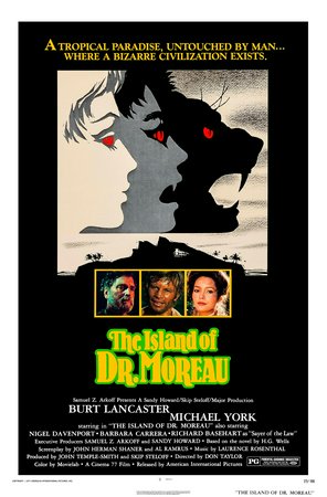 Die Insel des Dr. Moreau, Burt Lancaster,Michael York,Nigel Davenport,Richard Basehart,Barbara Carrera,Nick Cravat,The Great John L,Bob Ozman,Fumio Demura,Gary Baxley