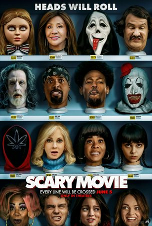Scary Movie, Anna Faris,Jon Abrahams,Regina Hall,Marlon Wayans,Shawn Wayans,Dave Sheridan